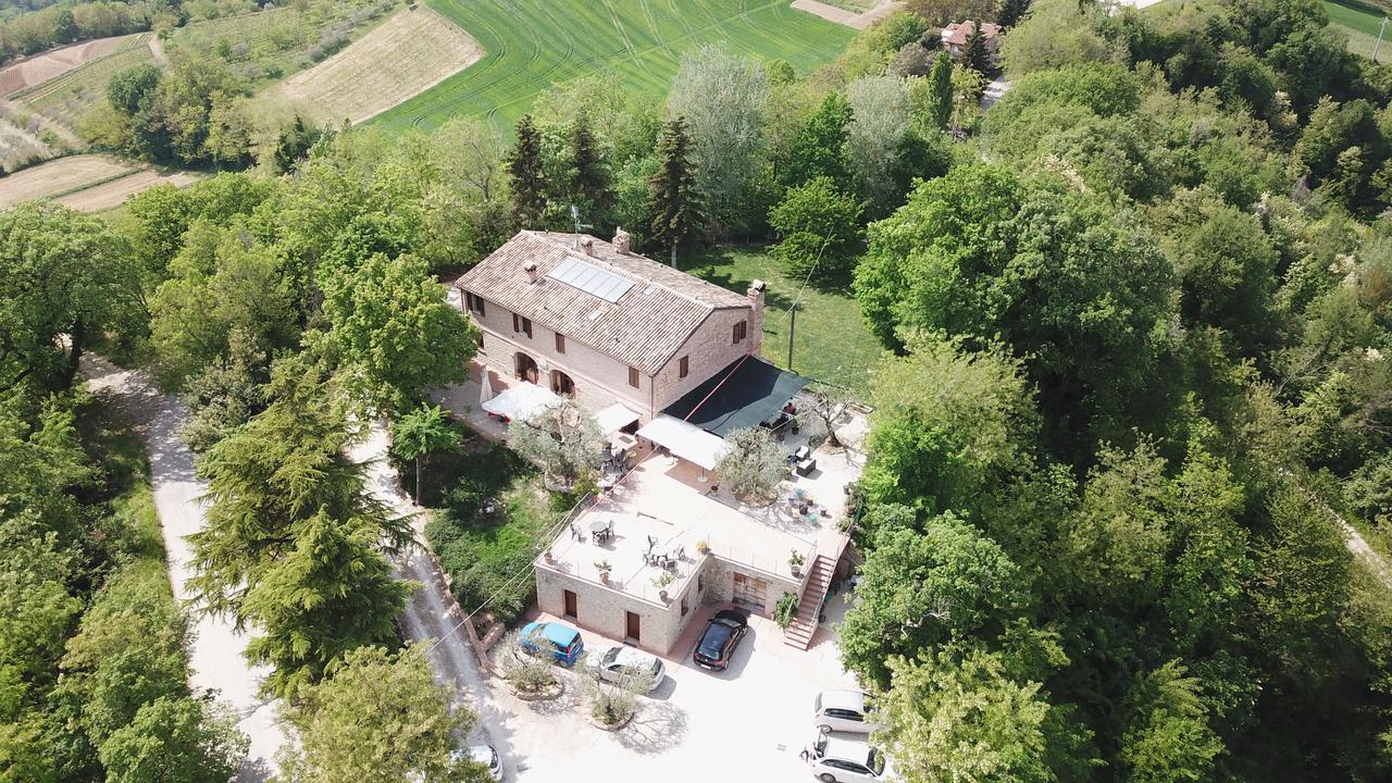 Agriturismo Biologico Villa Rosa Monte Guiduccio Bagian luar foto